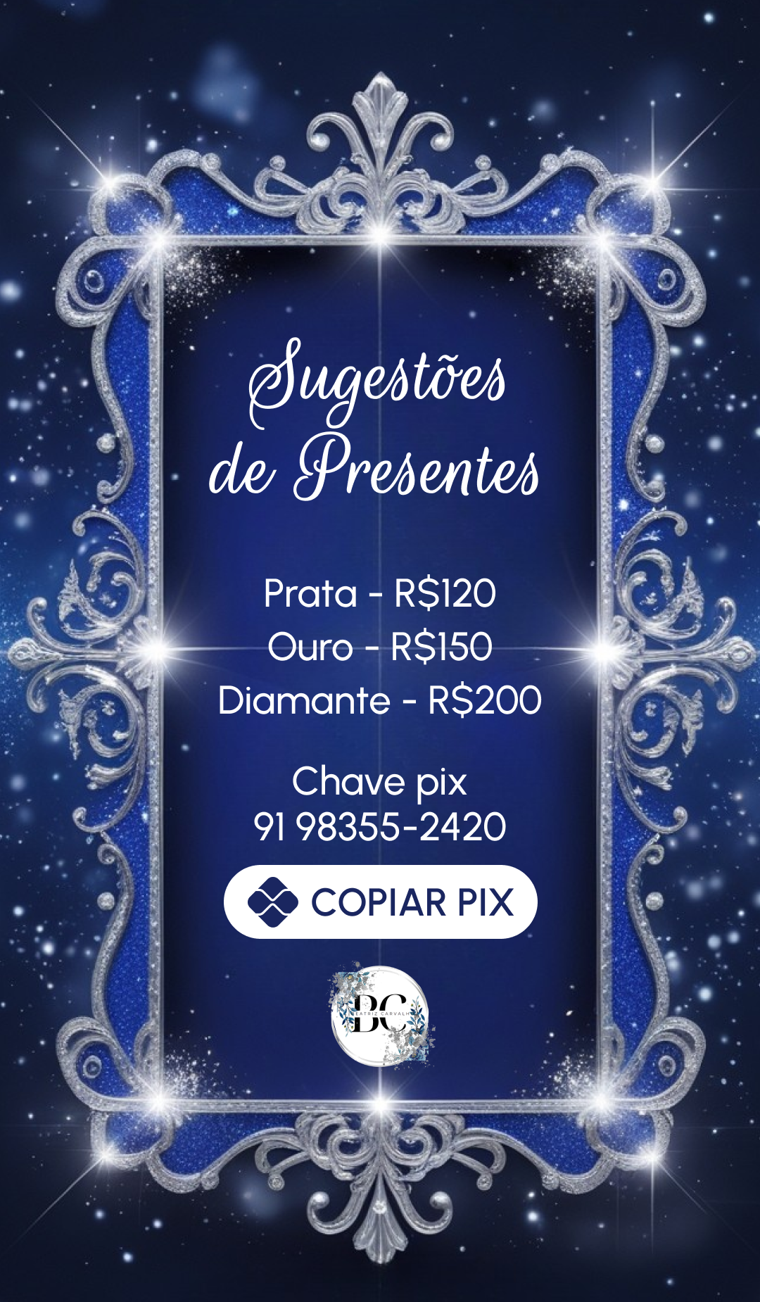 Sugestões de presente